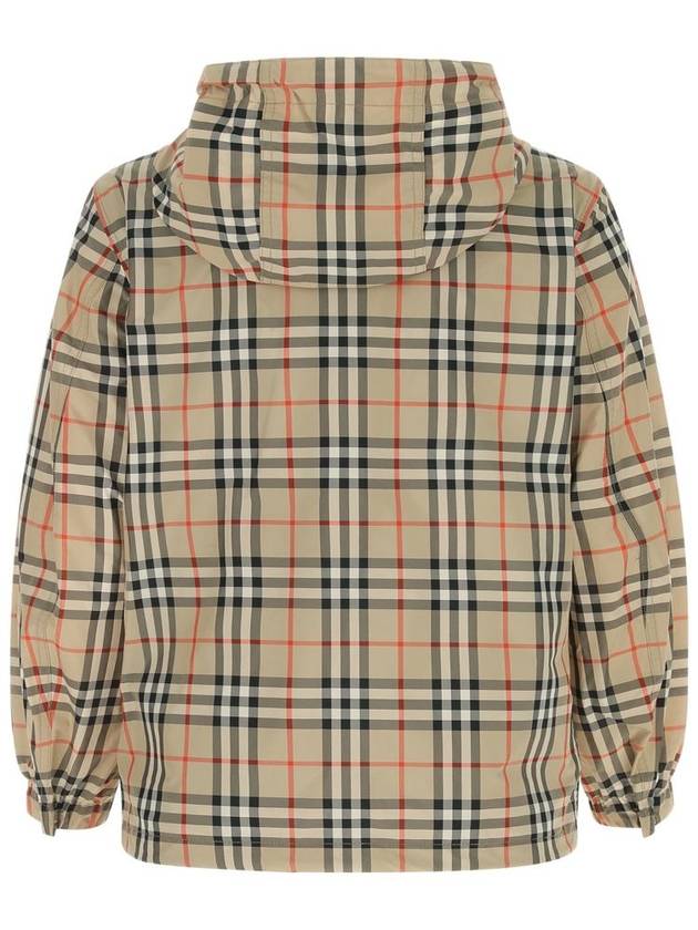 Check Hooded Jacket Archive Beige - BURBERRY - BALAAN 3