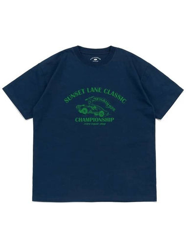 CHAMPION BUNNY T SHIRTS DARK BLUE - POLYGRAM - BALAAN 1