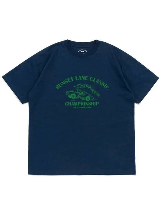 CHAMPION BUNNY T SHIRTS DARK BLUE - POLYGRAM - BALAAN 1