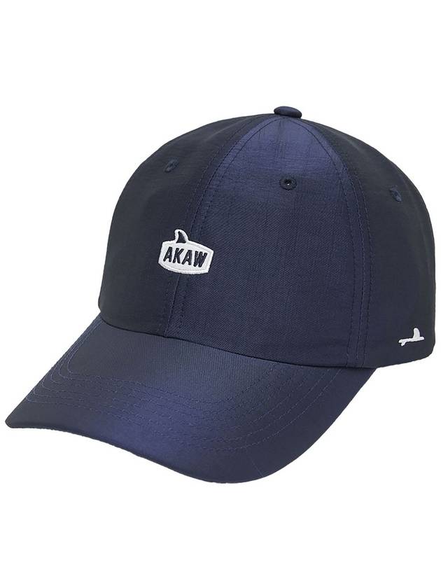 Overfit metallic ball cap indigo blue - AKAW - BALAAN 2