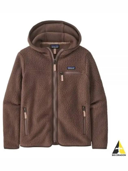 Retro Pile Hooded Jacket Dusky Brown - PATAGONIA - BALAAN 2