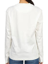 Women's Organic Cotton Long Sleeve T Shirt 3 Pack White - JIL SANDER - BALAAN 5