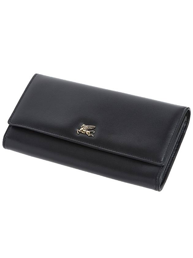 Pegasus Flap Long Wallet Black - ETRO - BALAAN 5