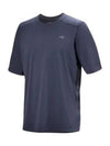 Cormac Crew Neck Short Sleeve T-Shirt Black Sapphire - ARC'TERYX - BALAAN 2