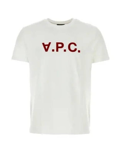 VPC Logo Organic Cotton Short Sleeve T-Shirt White - A.P.C. - BALAAN 2