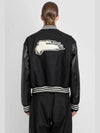 Letterman Striped Bomber Jacket Black - Y-3 - BALAAN 4