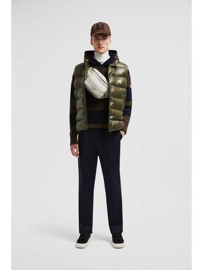 Tibb Down Vest Olive Green - MONCLER - BALAAN 2