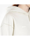 Inside Out Patch Logo Hoodie White - VETEMENTS - BALAAN 4