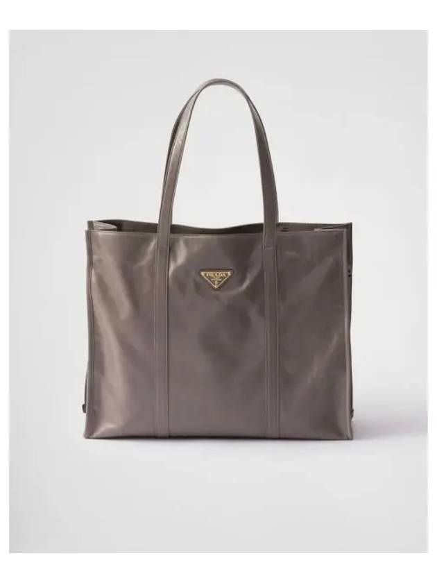 Large leather tote bag 1BG460 2CYR F03S - PRADA - BALAAN 2