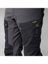 Cap trousers men's hiking pants regular fit KEB TROUSERS M F87176 - FJALL RAVEN - BALAAN 5