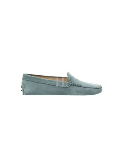 Gommino Suede Driving Shoes Green - TOD'S - BALAAN 2