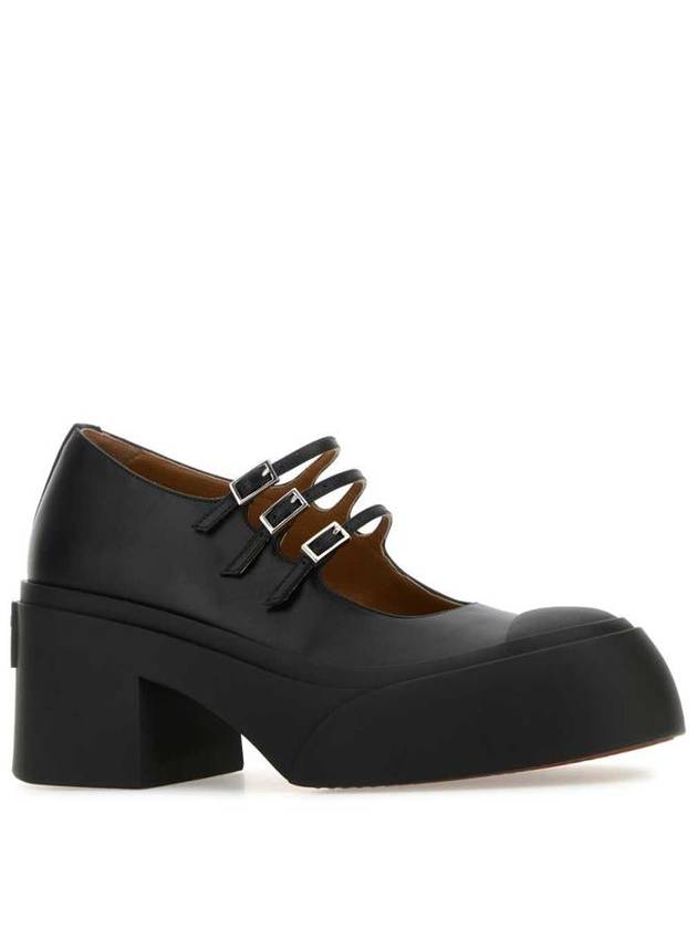 buckle strap leather pumps SNZW018340P2722 - MARNI - BALAAN 3