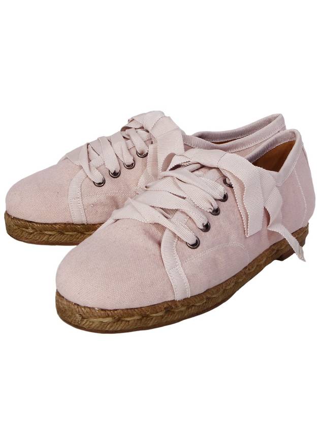 Espadrilles Low Top Sneakers Pink - LANVIN - BALAAN 2