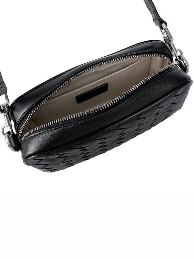 Intrecciato Camera Mini Cross Bag Black - BOTTEGA VENETA - BALAAN 11