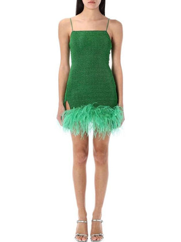 LUMIERE PLUMAGE MINI DRESS - OSEREE - BALAAN 1