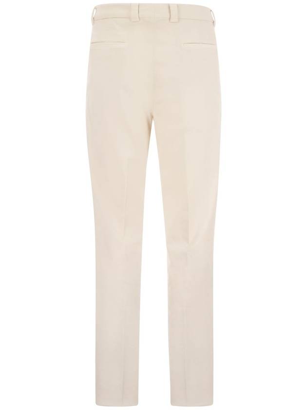 Short Pants M247DE1450 C5797 WHITE - BRUNELLO CUCINELLI - BALAAN 3