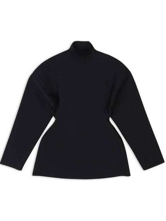 Hourglass Turtleneck Black - BALENCIAGA - BALAAN 2