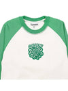 Isoli Flower Sweatshirt Green White - GANNI - BALAAN 4