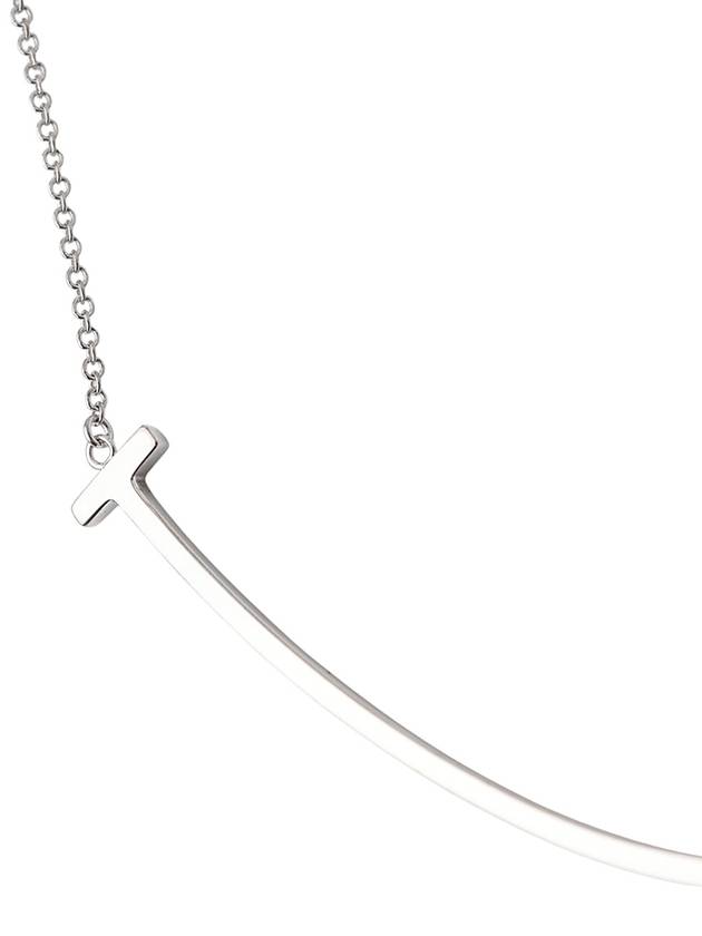 34775346 White gold T smile necklace large 34201 - TIFFANY & CO. - BALAAN 4