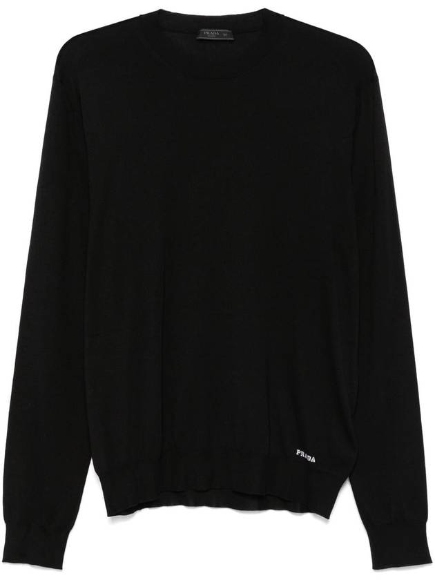 Prada Recycled-Silk Sweater - PRADA - BALAAN 1