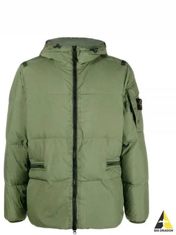 Wappen Patch Crinkle Lab Labs Down Padding Olive 771540223 - STONE ISLAND - BALAAN 1