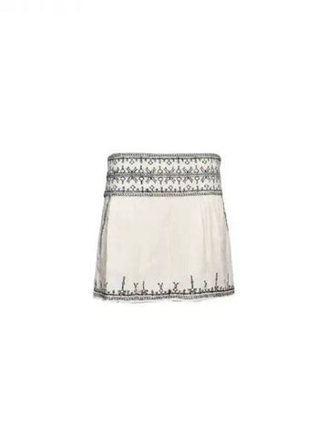 PICADILIA pattern mini skirt 270918 - ISABEL MARANT ETOILE - BALAAN 1