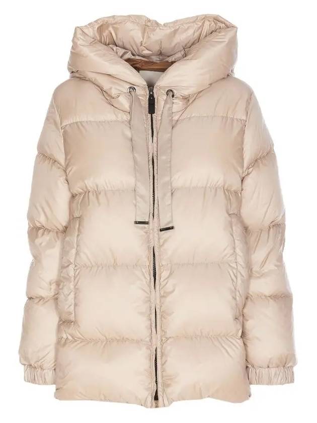 Max Mara Women s Seia Hood Goose Down Padding Beige - S MAX MARA - BALAAN 2