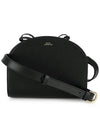 Half Moon Pouch Bag Black - A.P.C. - BALAAN 3