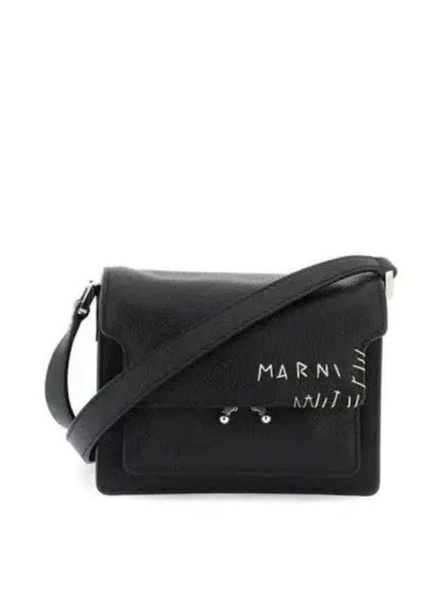 Mini Truck Soft Cross Bag Black - MARNI - BALAAN 2