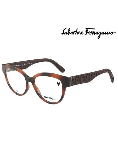 Women's Eyewear Cat Eye Acetate Eyeglasses Tortoise - SALVATORE FERRAGAMO - BALAAN 2