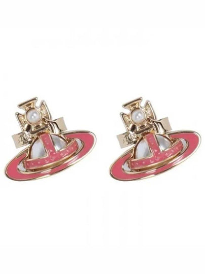 Simonetta Bas Relief Earrings Gold - VIVIENNE WESTWOOD - BALAAN 2