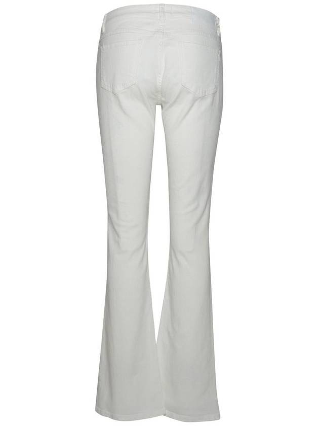 P.A.R.O.S.H. 'Chimera' White Cotton Blend Jeans - P.A.R.O.S.H. - BALAAN 3