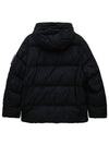 Crinkle Reps Re-Nylon Down Padding Black - STONE ISLAND - BALAAN 8