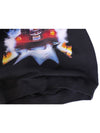 Back To The Future Print Hoodie Black - VETEMENTS - BALAAN 9