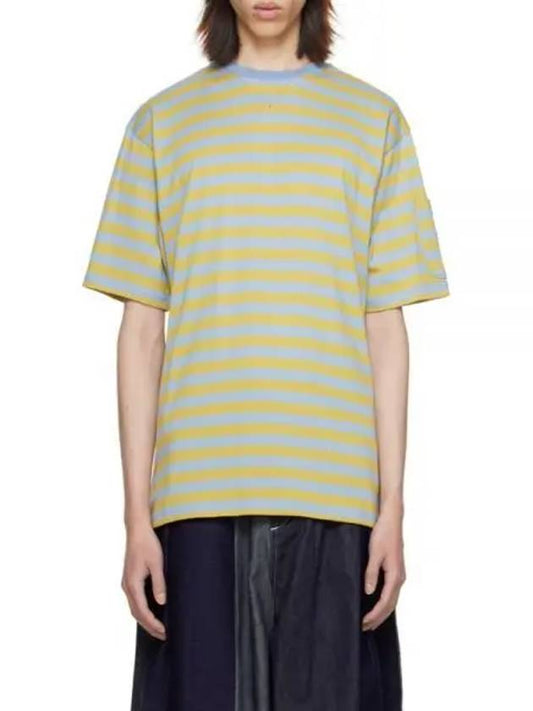 SS Crew Neck Tee SaxYellow OT258 Short Sleeve T Shirt - NEEDLES - BALAAN 1