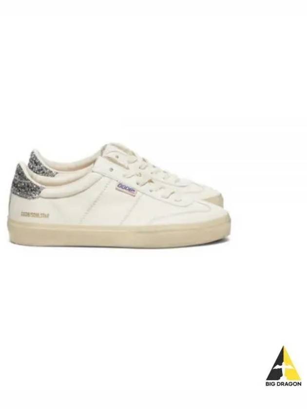 Soul Star Glitter Tab Low Top Sneakers White - GOLDEN GOOSE - BALAAN 2