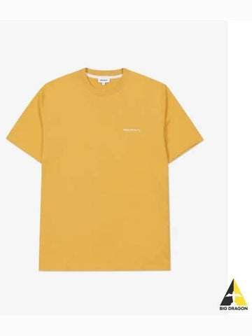 Johannes Standard Logo Short Sleeve T Shirt Industrial Yellow N0106063042 - NORSE PROJECTS - BALAAN 1