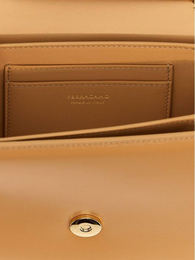 Salvatore Fiama Cross Bag Light Camel - SALVATORE FERRAGAMO - BALAAN 5