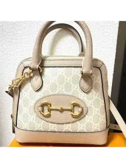 Horsebit 1955 GG Mini Tote Bag Beige - GUCCI - BALAAN 2