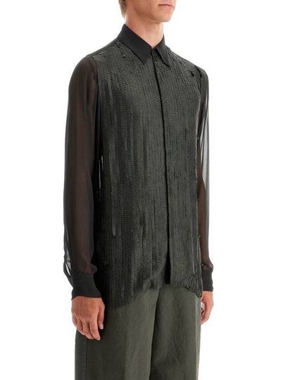 sequined shirt with - DRIES VAN NOTEN - BALAAN 2