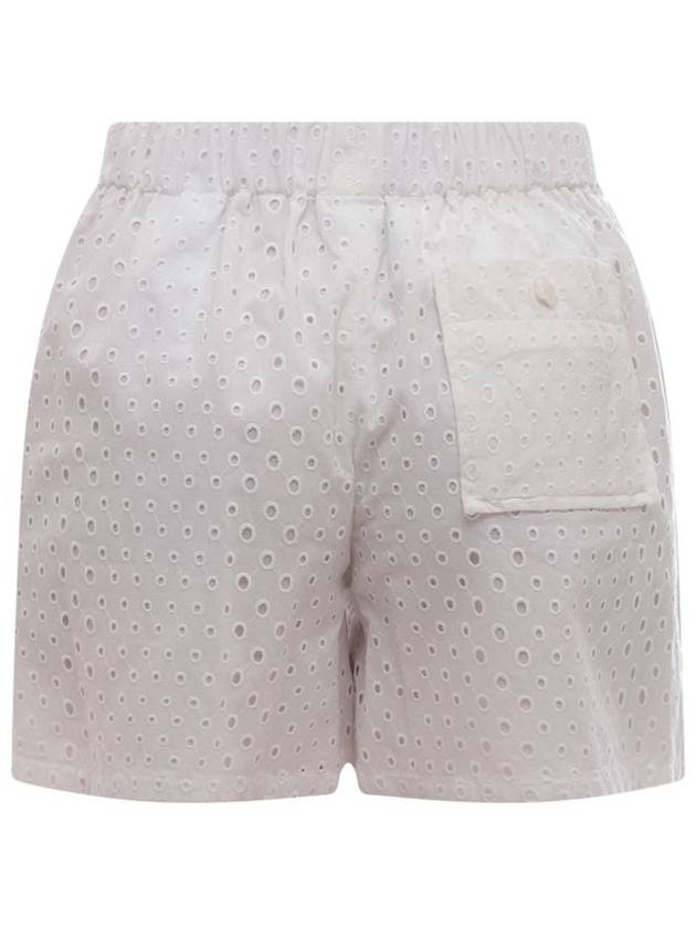 23 ss Embroidered Cotton Shorts FD52SH0679FG02 B0650029602 - KENZO - BALAAN 3