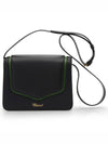 Imperial Lace Black Green Leather Crossbody Shoulder Bag - CHOPARD - BALAAN 1