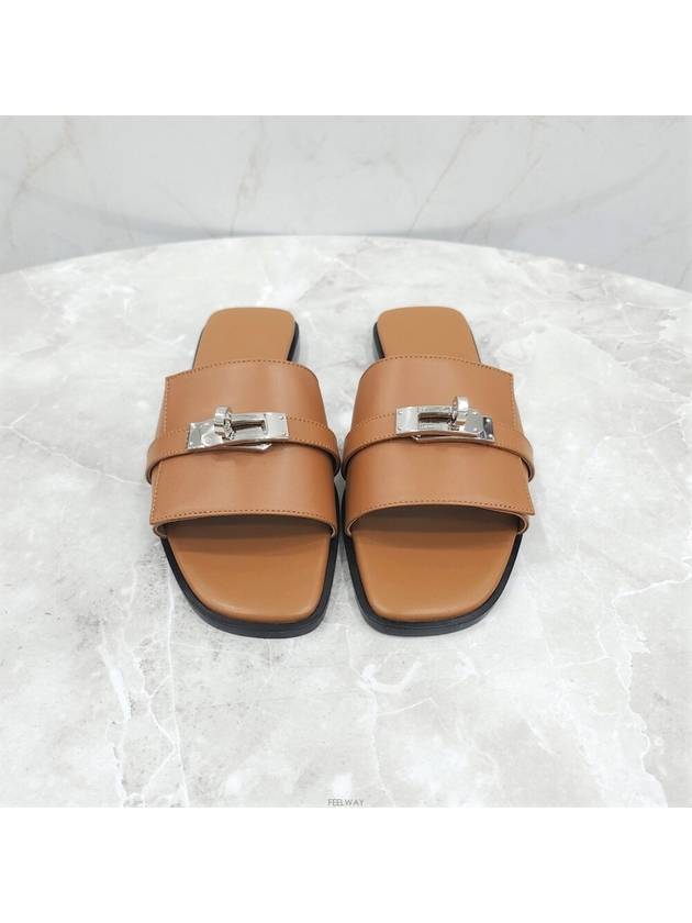 Lux You New Product 36 Julia Kelly Sandals Naturel H231056Z - HERMES - BALAAN 2