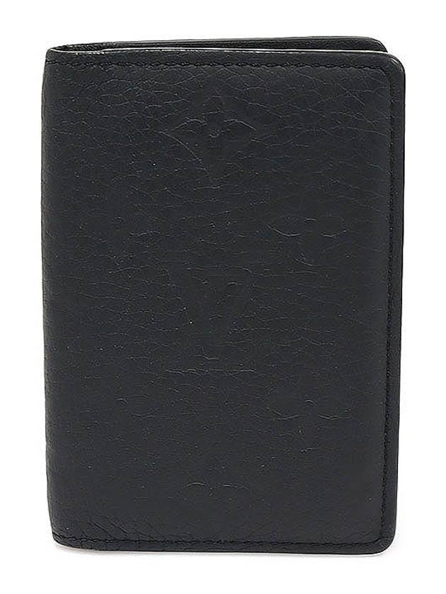 M69044 Black Monogram Taurillon Calfskin Pocket Organizer Card Holder - LOUIS VUITTON - BALAAN 1