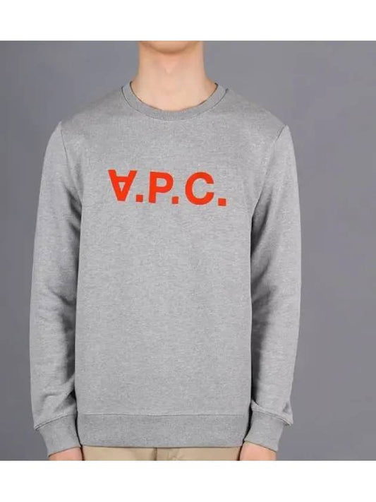 VPC Logo Crew Neck Sweatshirt Grey - A.P.C. - BALAAN 2