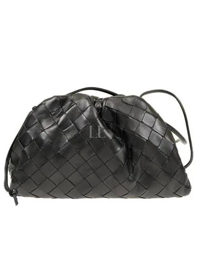 Intrecciato Mini Pouch Bag Black - BOTTEGA VENETA - BALAAN 2