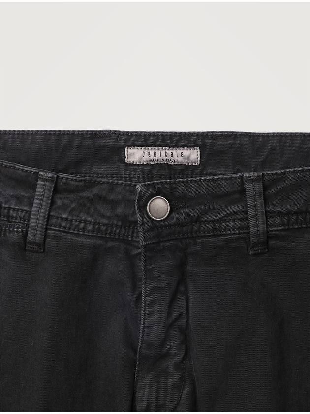 Made In Italy Slim Fit Cotton Chino Pants F SCPT54 BK - PANICALE - BALAAN 2