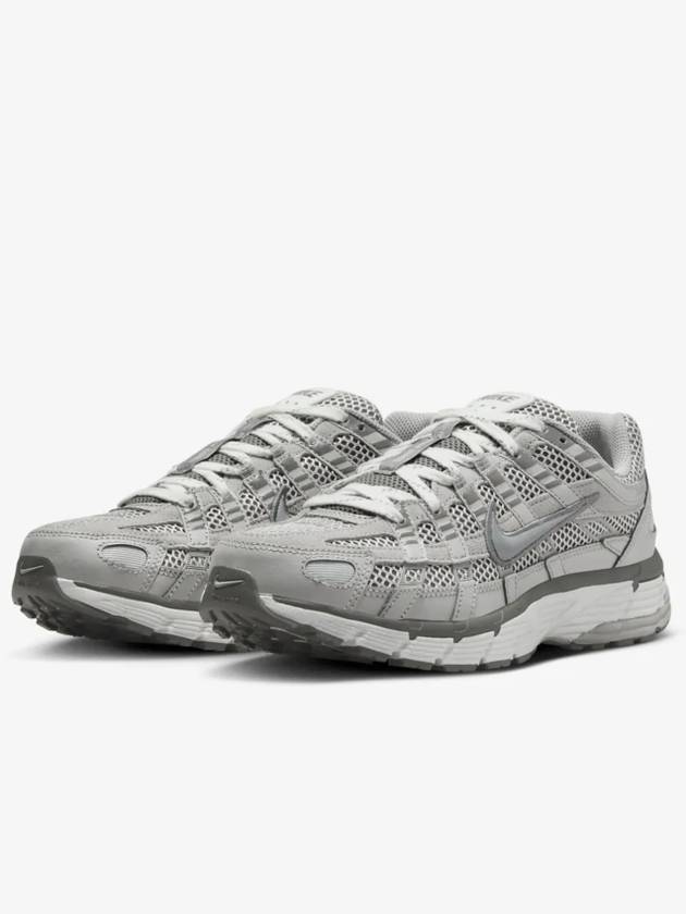 P 6000 Premium Low Top Sneakers Light Iron - NIKE - BALAAN 6