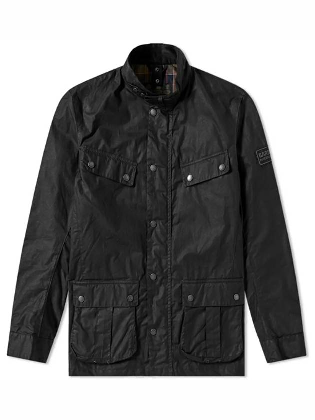 International Duke Wax Jacket Black - BARBOUR - BALAAN 2