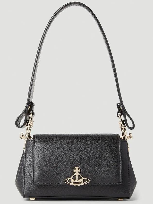 Hazel Small Shoulder Bag Black - VIVIENNE WESTWOOD - BALAAN 3